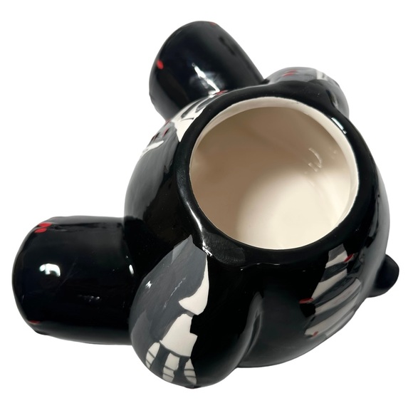 Killstar Cookie Jar Zombie Bear Black w/ Lid Container - Picture 8 of 12